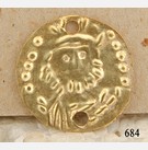 Индикации византийских солидов императора Константина IV Погоната (668-685)