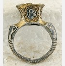 Перстень полый с высоким кастом (выставка утрачена)