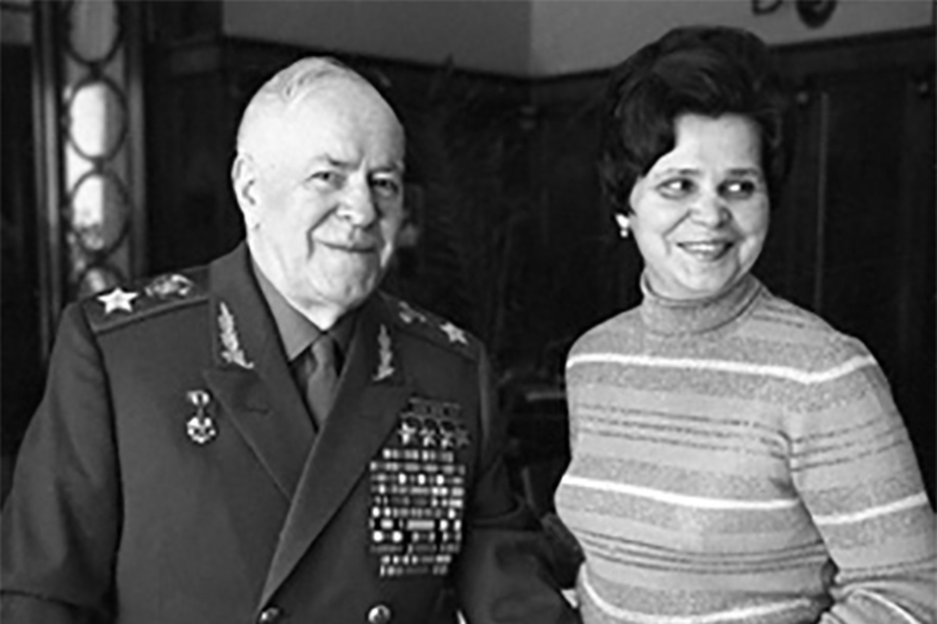 Жуков Георгий Константинович с женой
