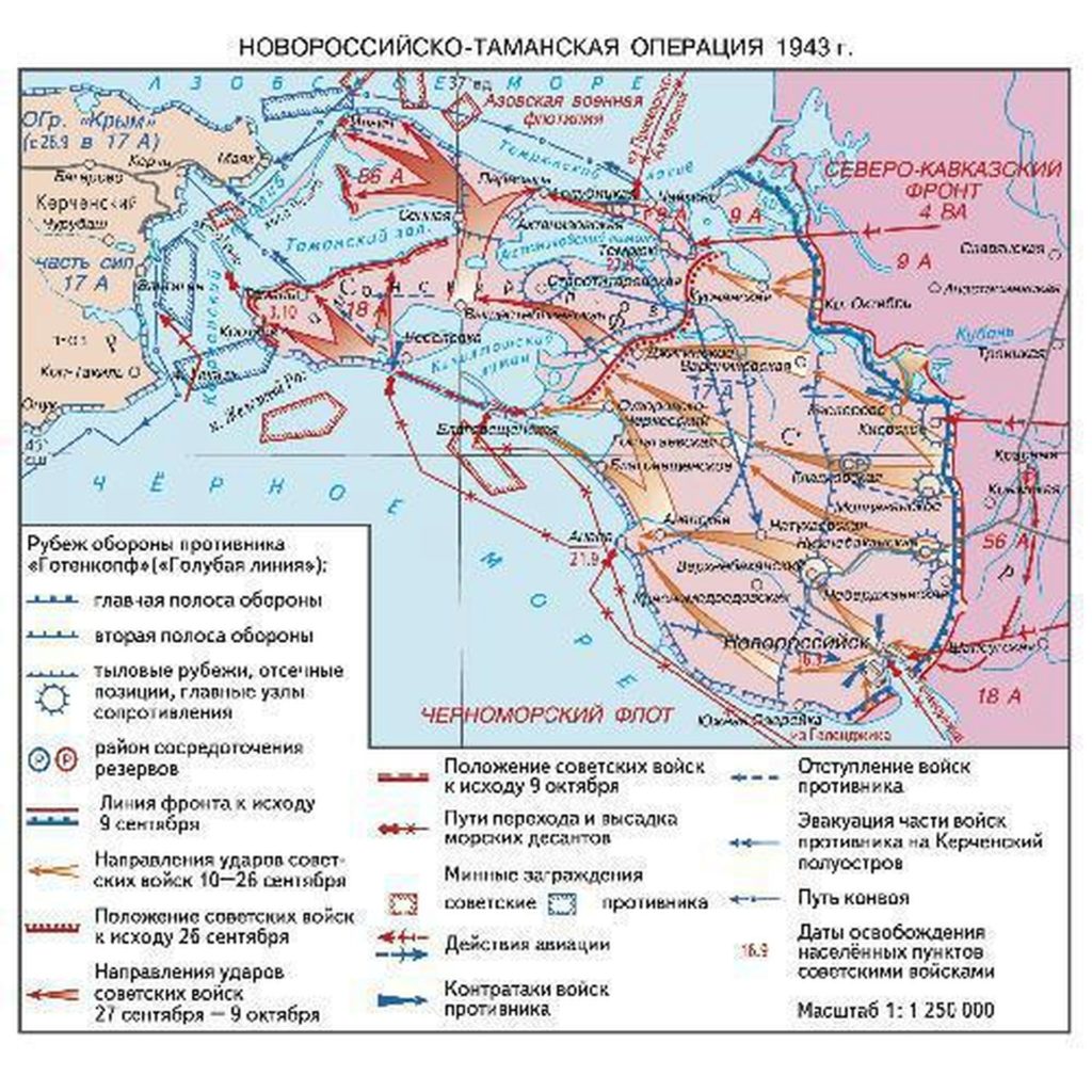 В этот день 78 лет назад началась Новороссийско-Таманская наступательная  операция – Музей Фелицына