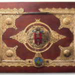 Папка-ковчег для хранения грамоты Николая II
