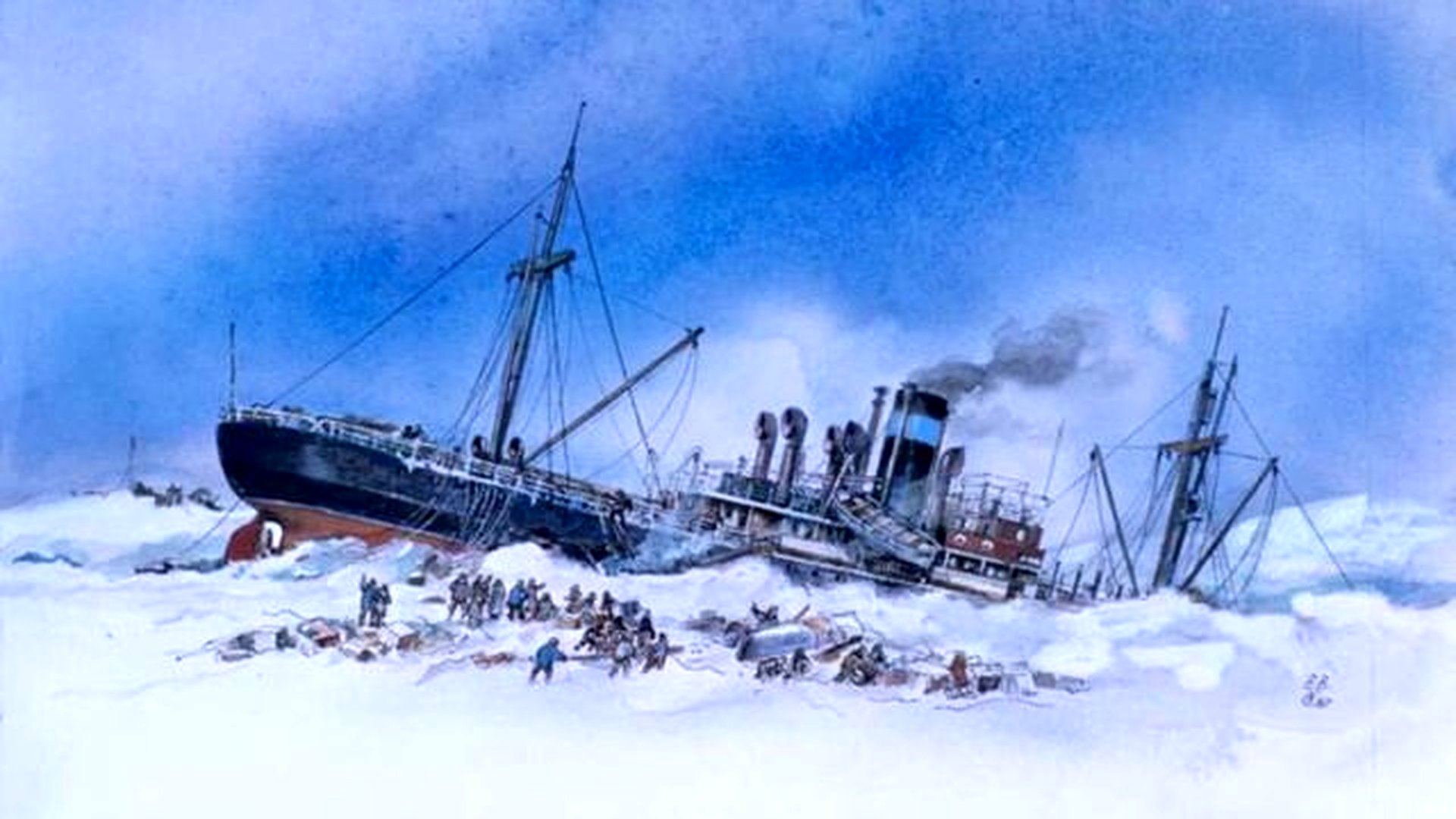 Челюскинская эпопея это. 1934 Пароход Челюскин. 13 Февраля 1934 года в Чукотском море раздавлен льдами пароход Челюскин. Ледокол Челюскин 1934.